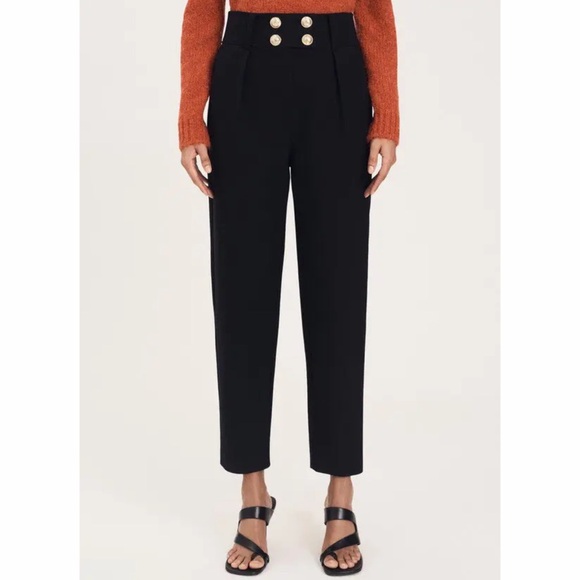 10 Crosby Derek Lam Pants - Derek Lam 10 Crosby Leonie Pleated Tapered Pants